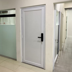 Pintu Single Swing Aluminium